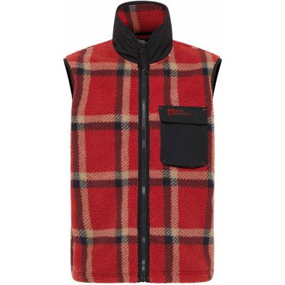 Jack Wolfskin Men's Felslicht Check Vest