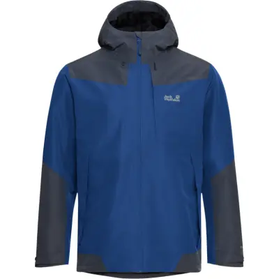 Jack Wolfskin Men's Flextrail 2L Jacket Blue Orchid