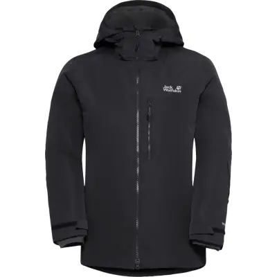 Jack Wolfskin Men's Flowline 3in1 Jacket Black