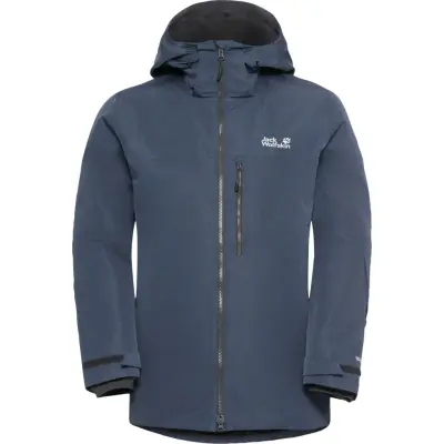Jack Wolfskin Men's Flowline 3in1 Jacket Midnight Sky