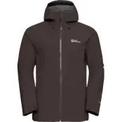Jack Wolfskin Men's Highest Peak 3-Layer Jacket Peat