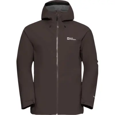 Jack Wolfskin Men's Highest Peak 3-Layer Jacket Peat