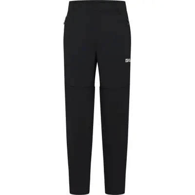 Jack Wolfskin Men's Hikeout Zip Off Pants Black