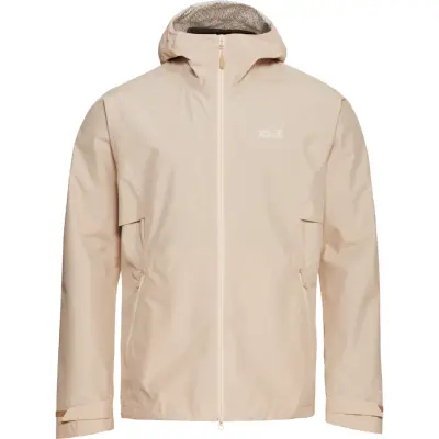 Jack Wolfskin Men's Litestride 3in1Jacket Oyster
