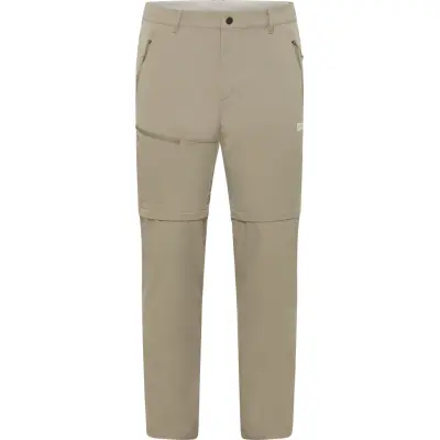 Jack Wolfskin Men's Pico Trail Zip Off Pants  Stone