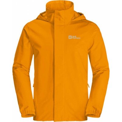 Jack Wolfskin Men's Stormy Point 2-Layer Jacket Safflower