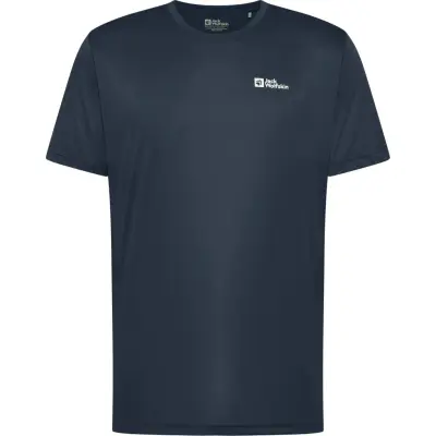 Jack Wolfskin Men's Tech Tee Midnight Sky