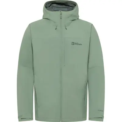 Jack Wolfskin Men's Tempest 2L Jacket Eucalyptus