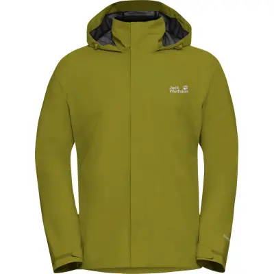 Jack Wolfskin Men's Trailtime 2l Jacket Khaki Green