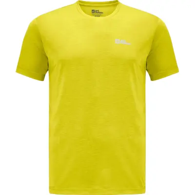 Jack Wolfskin Men's Vonnan Shortsleeve Tee Chartreuse