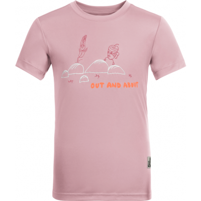 Jack Wolfskin Kids' Out And About Tee Water Lily