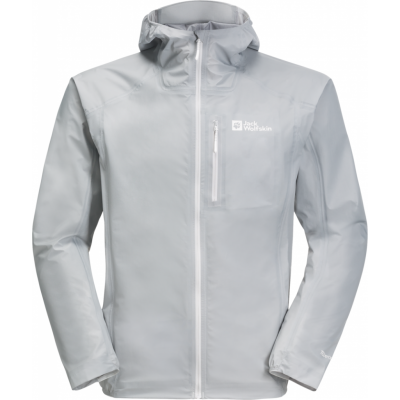 Jack Wolfskin Men's Prelight 3-Layer Jacket Cool Grey