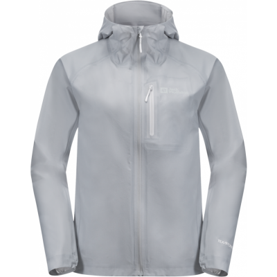 Jack Wolfskin Women's Prelight 3-Layer Jacket Cool Grey