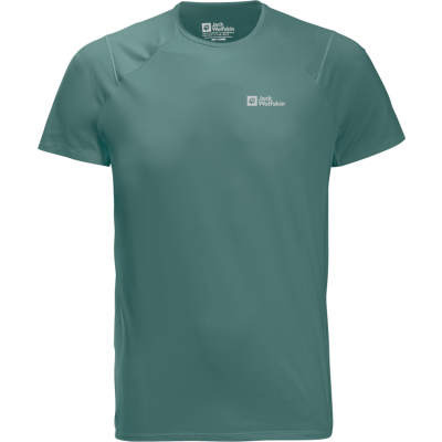 Jack Wolfskin Men's Prelight Chill Tee Jade Green