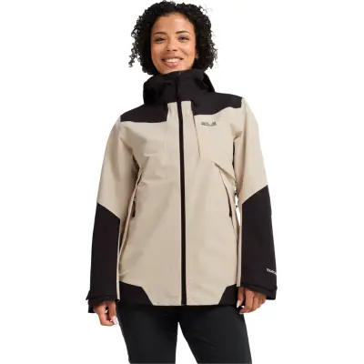 Jack Wolfskin Women's Flextrail 2L Jacket Oyster