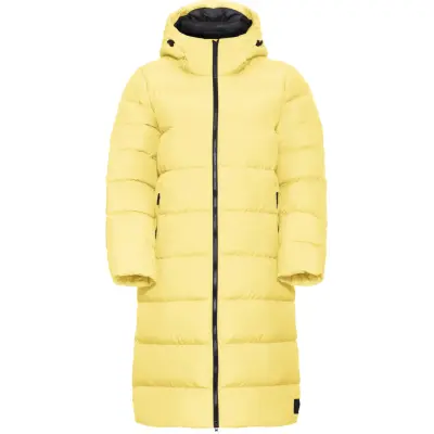 Jack Wolfskin Women's Frozen Palace Coat Lemon Ice