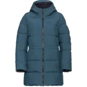 Jack Wolfskin Women's Frozen Palace Long Jacket Rds Aluminium Blue