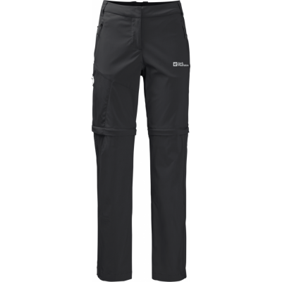 Jack Wolfskin Women's Glastal Zip Away Pants Black