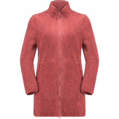 Jack Wolfskin Women's High Curl Coat Red Coral