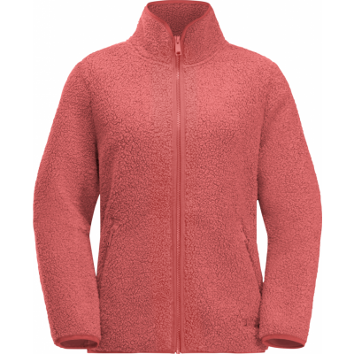 Jack Wolfskin Women's High Curl Jacket Red Coral