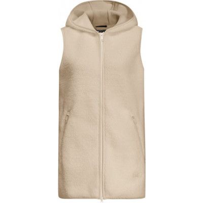 Jack Wolfskin Women's High Curl Long Vest Anis