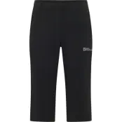 Jack Wolfskin Women's Hikeout 3/4 Pants Black