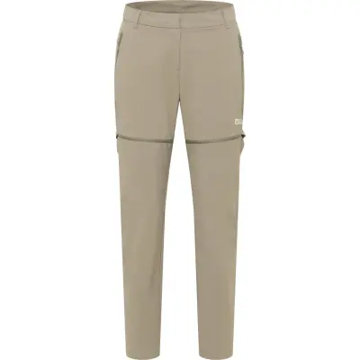 Jack Wolfskin Women's Hikeout Zip Off Pants Stone