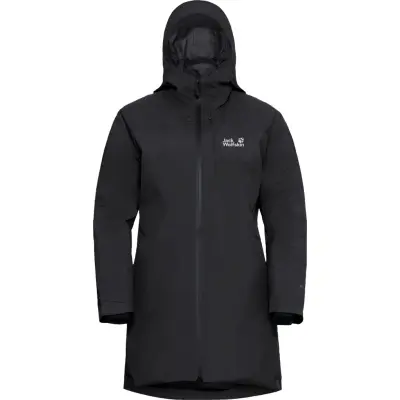 Jack Wolfskin Women's Icecape 2l Down Ins Jacket Rds Black