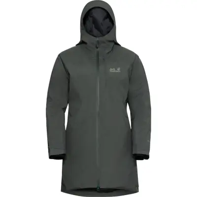 Jack Wolfskin Women's Icecape 2l Down Ins Jacket Rds Slate Green