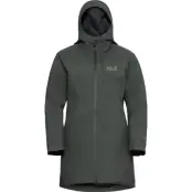 Jack Wolfskin Women's Icecape 2l Down Ins Jacket Rds Slate Green