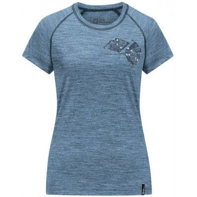 Jack Wolfskin Women's Kammweg Graph SS Tee