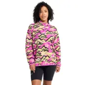 Jack Wolfskin Women's Paw Era 100 Print Half Zip fleece-topp