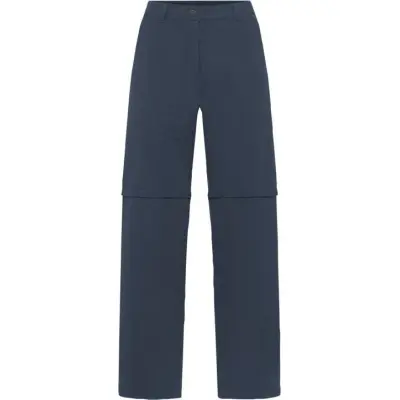 Jack Wolfskin Women's Pico Trail Zip Off Pants Midnight Sky