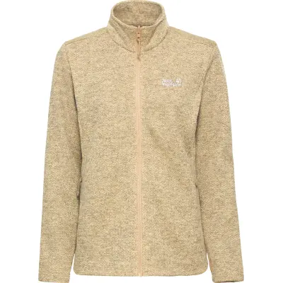 Jack Wolfskin Women's Pinetrail Full Zip Vanilla Cream