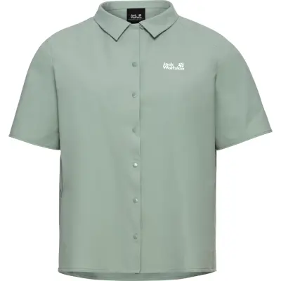 Jack Wolfskin Women's Prelight Suncool Shirt Green Zinnia