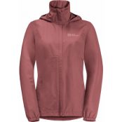 Jack Wolfskin Women's Stormy Point 2-Layer Jacket Red Ochre