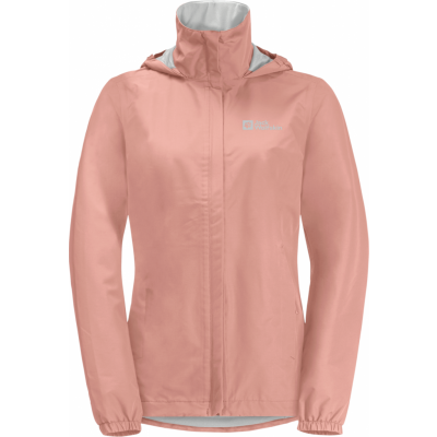 Jack Wolfskin Women's Stormy Point 2-Layer Jacket Rose Dawn