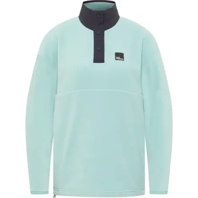 Jack Wolfskin Women's Sumetro Half Zip Soft Jade