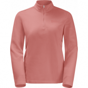 Jack Wolfskin Women's Taunus Halfzip Mineral Red