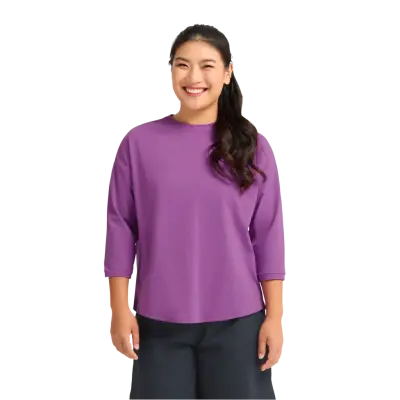 Jack Wolfskin Women's Travel 3/4 Tee dam-t-shirt