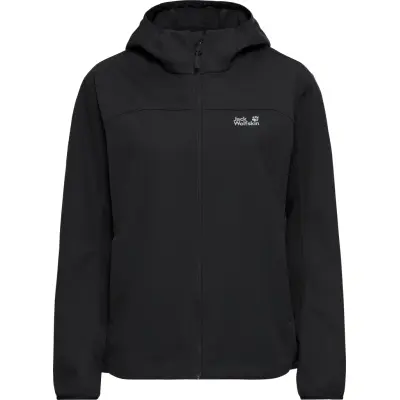 Jack Wolfskin Women's Windhain 2 Hoody Black