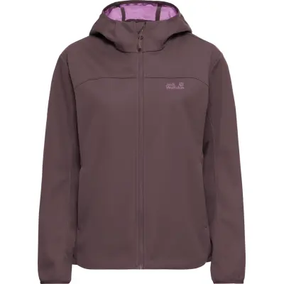 Jack Wolfskin Women's Windhain 2 Hoody Sheer Plum
