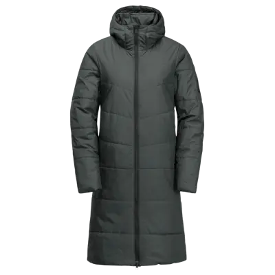 Jack Wolfskin W's Deutzer Coat Slate Green