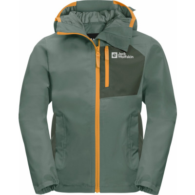 Jack Wolfskin Kids' Active Hike Jacket Hedge Green