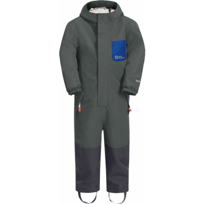 Jack Wolfskin Kids' Gleely 2-Layer Insulated Overall Slate Green