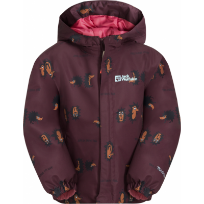 Jack Wolfskin Kids' Gleely 2-Layer Insulated Print Jacket Boysenberry 51