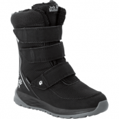 Kids' Polar Boot Texapore High Velcro Black / Grey