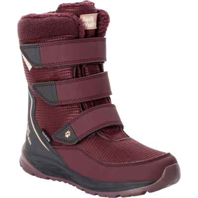 Jack Wolfskin Kids' Polar Boot Texapore High Velcro Boysenberry