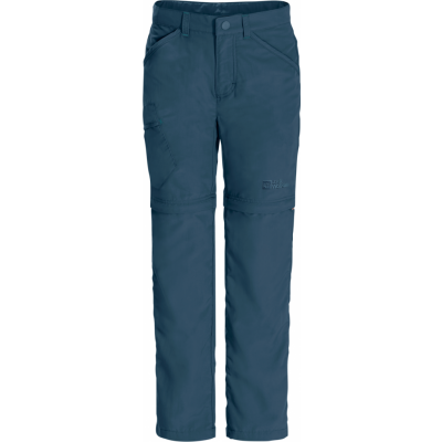 Jack Wolfskin Kids' Safari Zip Off Pants Dark Sea