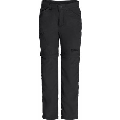 Jack Wolfskin Kids' Safari Zip Off Pants Black